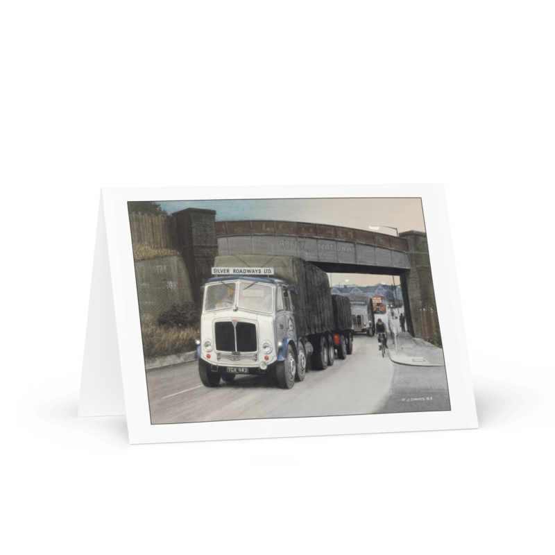 Greetings Card - Silver Roadways AEC
