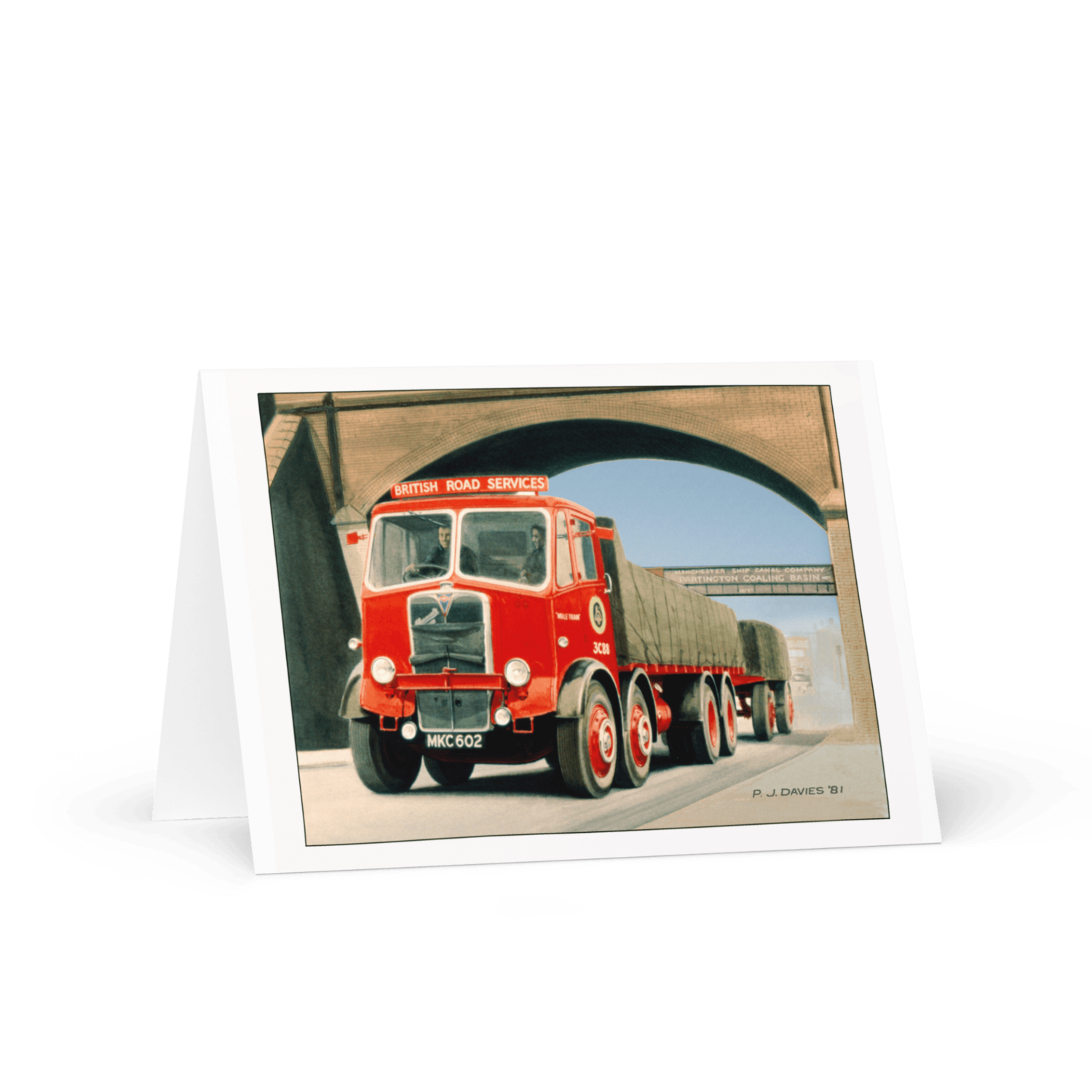 Greetings Card - Mammoth Major Mk III