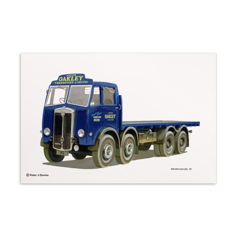 Postcard 6x4 Oakley Meritor