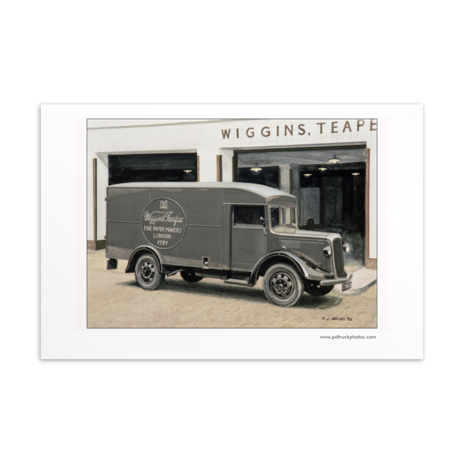 Postcard 6x4 Morris Commercial