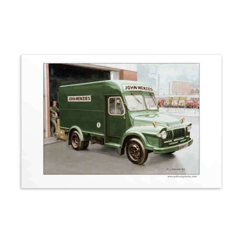 Postcard 6x4 Bedford J2