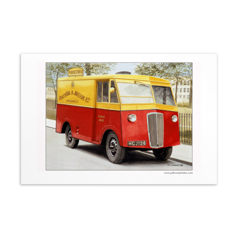 Postcard 6x4 Morris Commercial PV