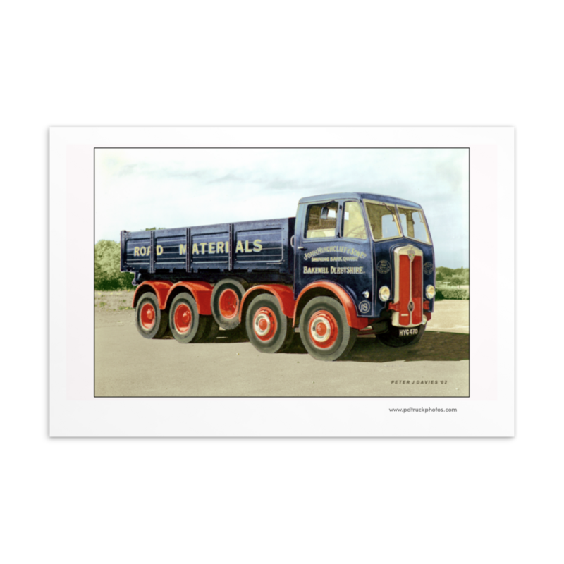 Postcard 6x4 Maudslay Meritor