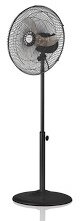 Mellerware Pedestal Steel Fan - Black