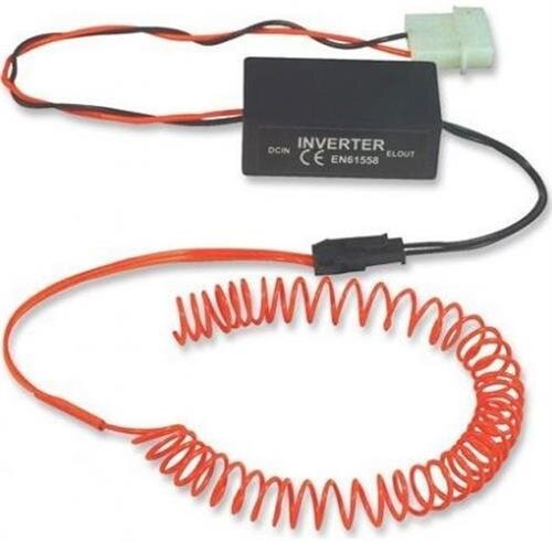 Manhattan 5 ft. Electro-Luminescent cable - Flaming Red
