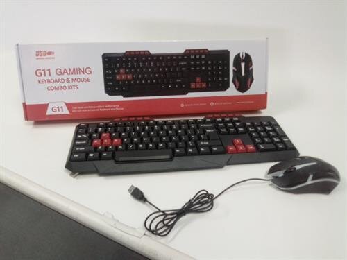 UniQue G11 Gaming Wired 114 Keys USB Keyboard