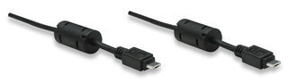 Manhattan Micro USB A male to USB Micro A male 1.8M -Colour:Black