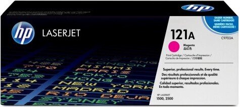 HP Original Replacement for HP 121A C9703A Magenta LaserJet Toner Cartridge