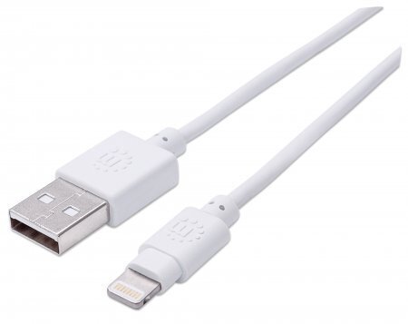 Manhattan (390781) iLynk USB Cable with Lightning Connector - A Male / 8-Pin Male