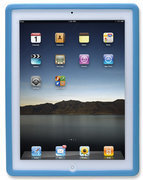 Manhattan iPad 2 &amp; 3 Silicon Slip-fit Sleeve Colour:Blue