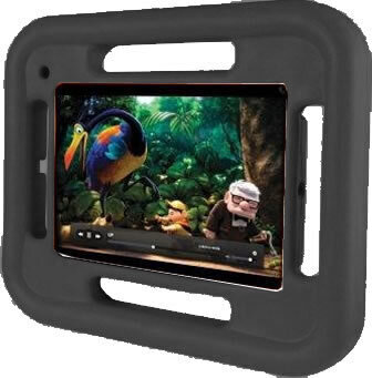 Promate Fellymini Multi-grip shockproof Impact resistant case for iPad Mini-Black