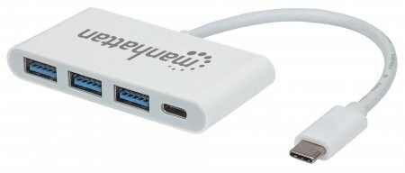 Manhattan 3-Port Type-C USB 3.0 Hub