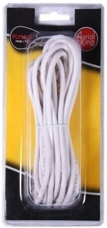 Aerial King Lead 2m F Connector Male - Blister Pack