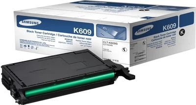 HP Samsung CLT-K609S. Black toner page yield: 7000 pages, Printing colours: Black, Quantity per pack