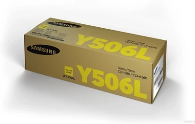 HP Samsung CLT-Y506L. Colour toner page yield: 3500 pages, Printing colours: Yellow, Quantity per pa