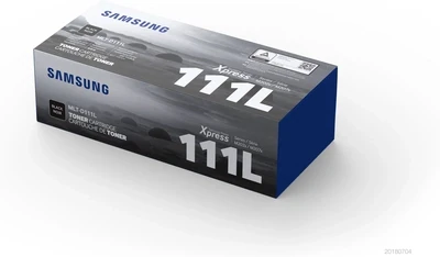 HP Samsung MLT-D111L. Black toner page yield: 1800 pages, Printing colours: Black, Quantity per pack