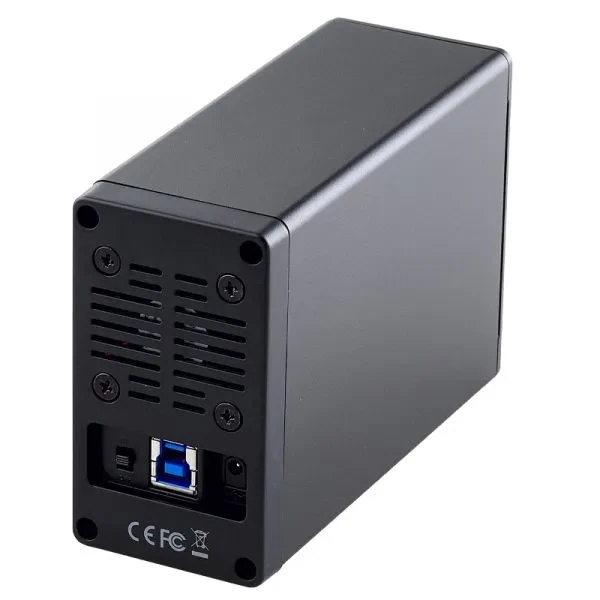 Expand your storage capabilities and keep your data safe this 2.5? Dual drive USB3.0 external enclos