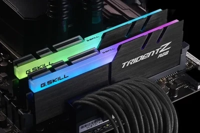 G.Skill Trident Z RGB (For AMD) F4-3600C18D-16GTZRX. Component for: PC/server, Internal memory: 16 G