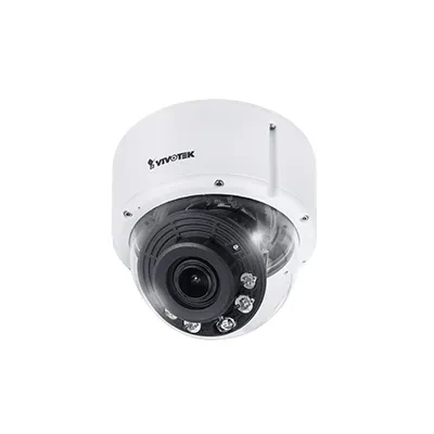 Outdoor IK10 Dome; H.265; 2MP; Remote Focus; 2.8-12mm; 30M IR; WDR PRO.
