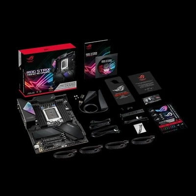 ASUS ROG STRIX TRX40-XE GAMING. Processor manufacturer: AMD, Processor socket: sTRX4, Compatible pro