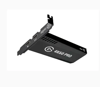 Elgato Game Capture 4K60 Pro. Supported video modes: 2160p. Weight: 105 g, Width: 56 mm, Depth: 121