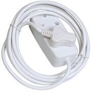 Noble Safy 3m Multi Plug Coupler Extension Cord Lead With Du