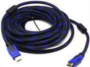UniQue Braided HDMI 19 Pin to HDMI 19 Pin Cable 30 Metres Bl