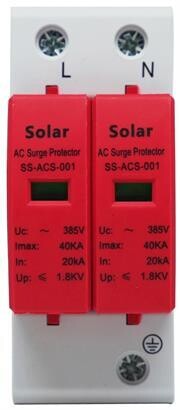Solarix AC Surge Protector Device - Single Phase, Suitable F