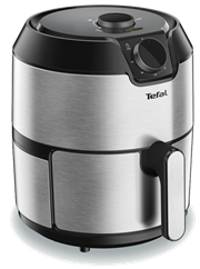 Tefal Easy Airfryer Classic Plus Black and Stainless Steel F