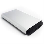 Geeko 12000 MAH Power Bank - Silver, Retail Box, 1 year Limi