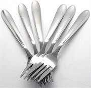 Casey Catering 6 Piece Stainless Steel Dinner Table Forks Se