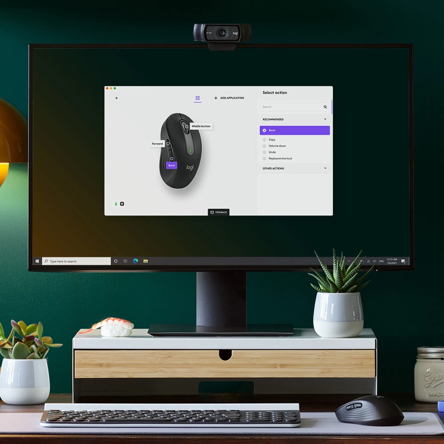 Logitech Signature M650 Bluetooth &amp; Wireless Mouse Black