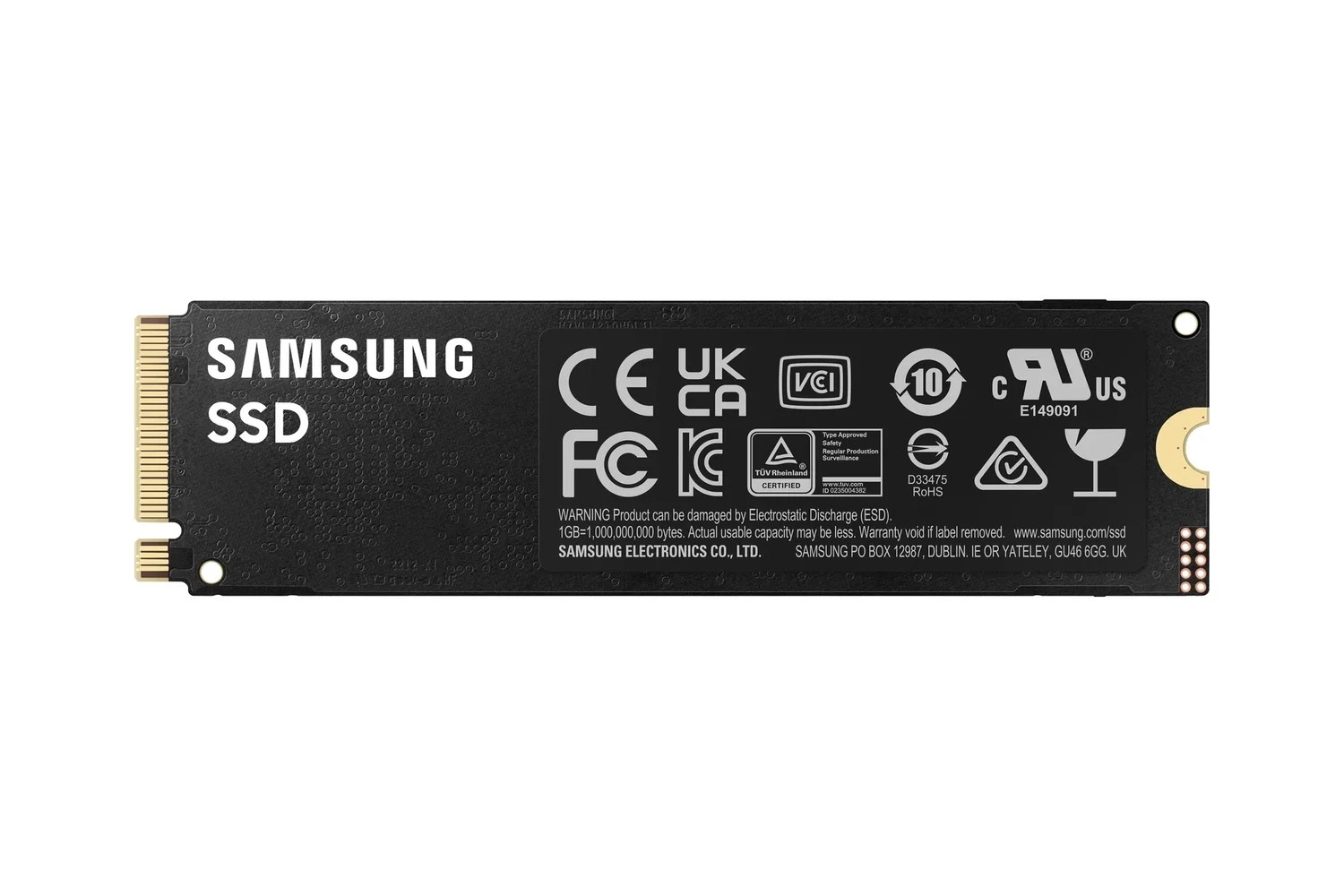 SAMSUNG MZ-V9P2T0BW 990 PRO 2 TB NVMe SSD - Read Speed up to