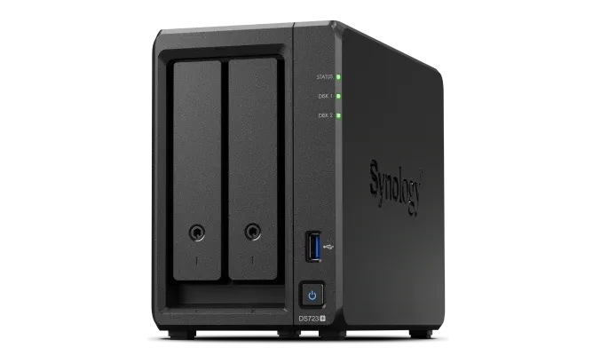 DiskStation 2 Bay NAS (up to 7-bay); 2 Core; 2GB DDR4 RAM (u