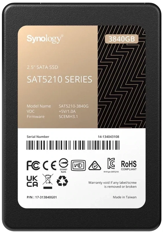 3.84TB SAT5210 SATA III 2.5&#39;&#39; Internal SSD