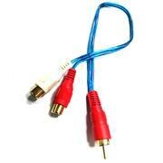 Geeko Audio/Video Rca Y Splitter Cab, Retail Box, Limited Li