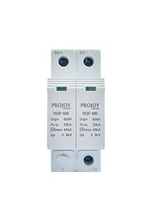 PROJOY Surge Protection Device DC 600Vdc 40KA Type 1+2