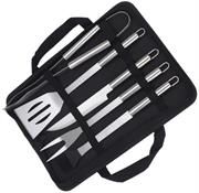 Casey 5 Piece Stainless Steel Braai Utensil Set –Includes 1x