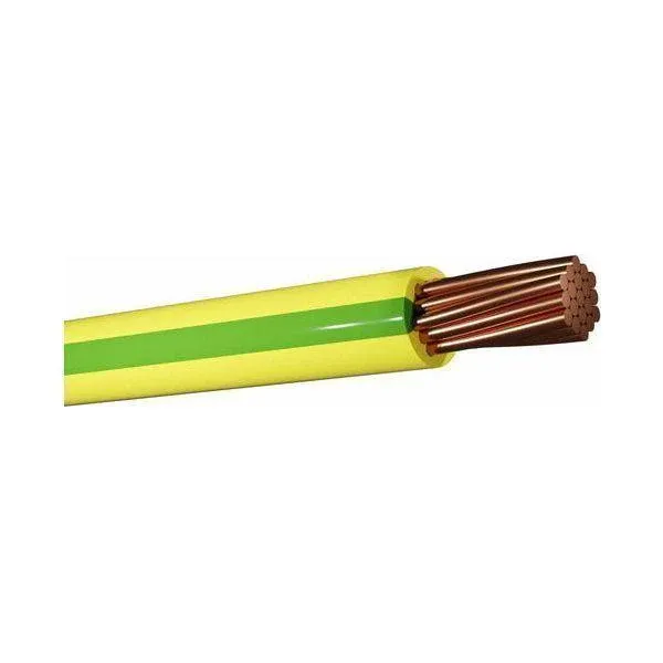GP Housewire 6mm2 100m Green/Yellow Earth wire