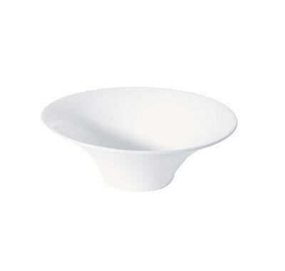ACCENT - WHITE - FLARED LARGE BOWL - 30cm (8)