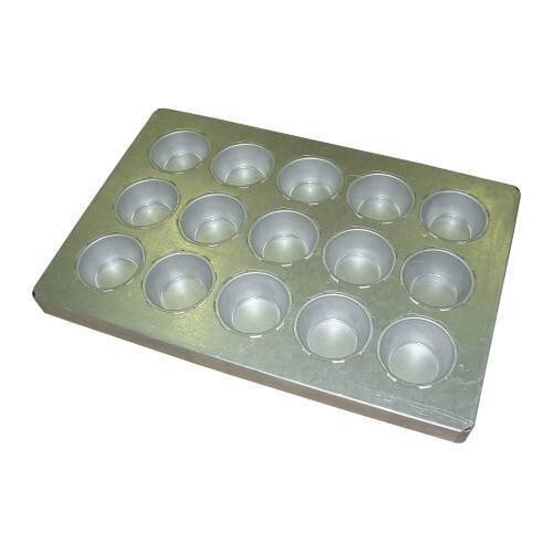 Baking Tray Alusteel - Jumbo Muffin 15 Cup 600 X 400mm