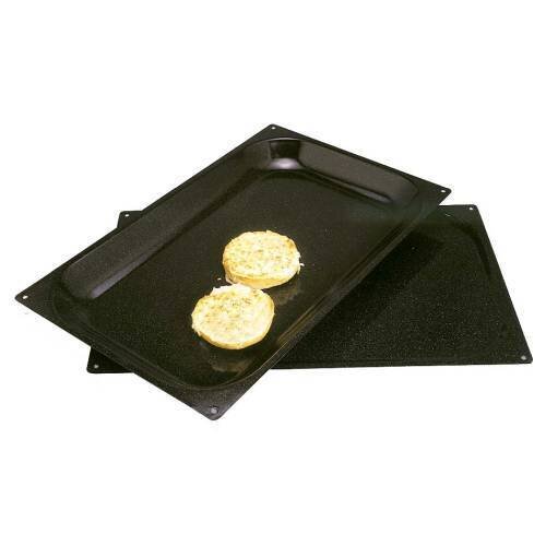 Baking Tray Enamelled - 535 X 325 X 40mm (Black)