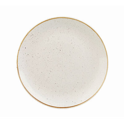 Barley White - Coupe Plate - 21.7cm (12)