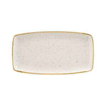 Barley White - Oblong Plate - 35 X 18.5cm (6)