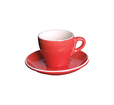 Cappuccino Saucer Red - 14.2cm (36)