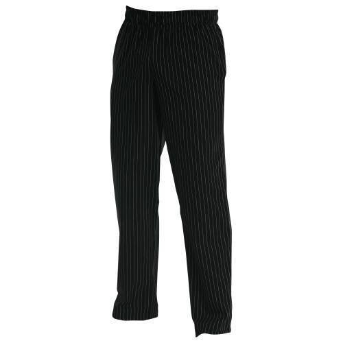 Chefs Uniform - Baggies Black Pin Stripe - Medium