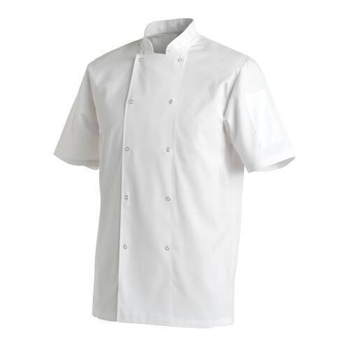 Chefs Uniform Jacket Laundry Coat Short - Large