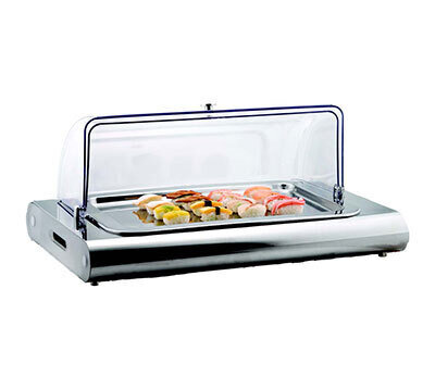 Cold Display Swatch S/Stee Lpolycarbonate, Cover, Two Ice Packs Included 608 X 433 X 284mm