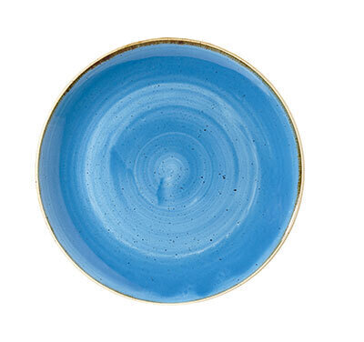 Cornflower Blue - Coupe Plate - 16.5cm (12)