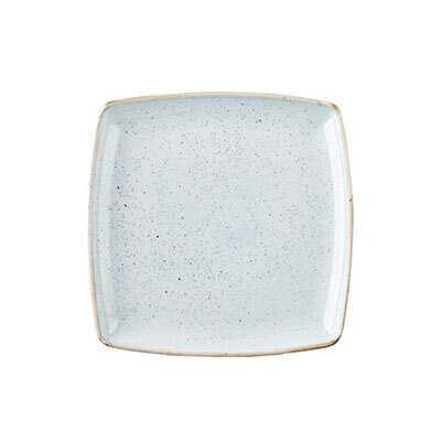 Duck Egg Blue - Deep Square Plate - 26.8cm (6)